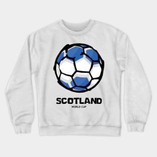 Scotland Football Country Flag Crewneck Sweatshirt